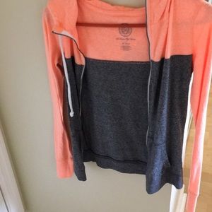 Thin zip up hoodie